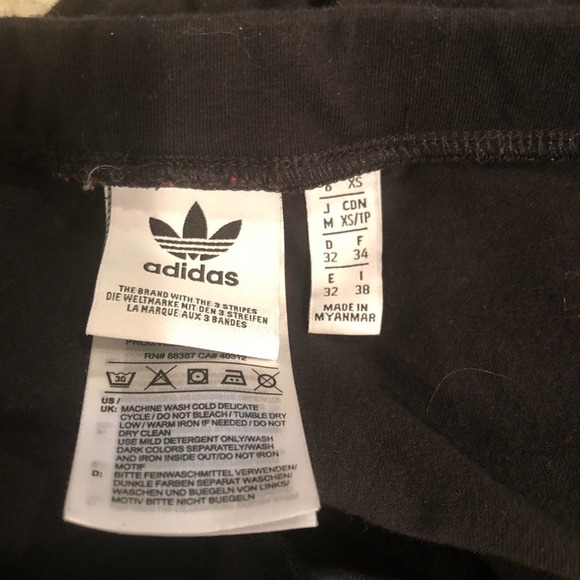 Adidas Orignals Adicolor Classics 3 Stripe Tight Leggings - Picture 8 of 10